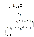 Acetamide, N,N-dimethyl-2-[[2-(4-methylphenyl)-4-quinazolinyl]thio]- (9CI) CAS#: 606132-32-5