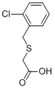 Acetic acid, [[ (2-chlorophenyl)methyl]thio]- CAS#: 66516-65-2