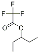 Acetic acid, 2,2,2-trifluoro-, 1-ethylpropyl ester CAS#: 7556-81-2