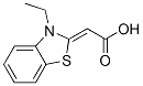 Acetic acid, (3-ethyl-2(3H)-benzothiazolylidene)-, (2Z)- (9CI) CAS#: 610316-03-5
