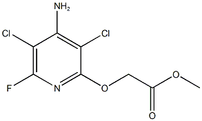 Acetic acid, (4-amino-3,5-dichloro-6-fluoro-2-pyridinyl)oxy-, methyl ester CAS#: 69184-17-4