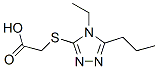 Acetic acid, [(4-ethyl-5-propyl-4H-1,2,4-triazol-3-yl)thio]- (9CI) CAS#: 603071-16-5