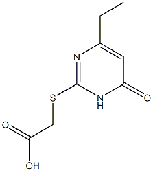 Acetic acid, (4-ethyl-6-hydroxy-2-pyrimidinylthio)- (5CI) CAS#: 643749-97-7