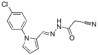 Acetic acid, cyano-, [[1-(4-chlorophenyl)-1H-pyrrol-2-yl]methylene]hydrazide (9CI) CAS#: 590397-17-4
