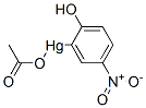 Acetyloxy(2-hydroxy-5-nitrophenyl)mercury(II) CAS#: 63468-53-1