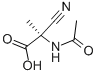 Alanine, N-acetyl-2-cyano- (9CI) CAS#: 609346-36-3