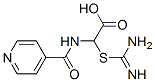 (Amidinothio)[(4-pyridinylcarbonyl)amino]acetic acid CAS#: 63906-37-6