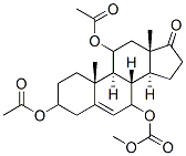 Androst-5-en-17-one, 3,11-bis(acetyloxy)-7-[(methoxycarbonyl)oxy]-, CAS#: 685877-62-7