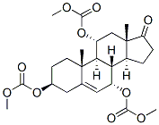 Androst-5-en-17-one, 3,7,11-tris[(methoxycarbonyl)oxy]-, (3beta,7alpha,11alpha)- (9CI) CAS#: 685880-95-9