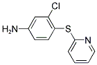 BENZENAMINE, 3-CHLORO-4-(2-PYRIDINYLTHIO)- CAS#: 524954-88-9