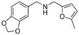 BENZO[1,3]DIOXOL-5-YLMETHYL-(5-METHYL-FURAN-2-YLMETHYL)-AMINE CAS#: 626208-65-9