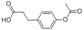 BETA-(4-ACETOXYPHENYL)PROPIONIC ACID CAS#: 7249-16-3