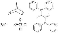 (BICYCLO[2.2.1]HEPTA-2,5-DIENE)[(2S,3S)-BIS(DIPHENYLPHOSPHINO)-BUTANE] RHODIUM(I) PERCHLORATE CAS#: 65012-74-0