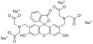 BIS[N,N-BIS(CARBOXYMETHYL)AMINOMETHYL]FLUORESCEIN TETRASODIUM SALT CAS#: 62698-56-0