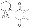 BUTANEDIOIC ACID, (3,4-DIHYDRO-1,1-DIOXIDO-2H-1,2-THIAZIN-2-YL)-, DIMETHYL ESTER, (2S) CAS#: 515130-21-9