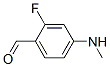 Benzaldehyde, 2-fluoro-4-(methylamino)- (9CI) CAS#: 660432-45-1