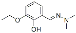 Benzaldehyde, 3-ethoxy-2-hydroxy-, dimethylhydrazone (9CI) CAS#: 676585-37-8
