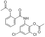 Benzamide, 2-(acetyloxy)-N-(2-(acetyloxy)-3,5-dichlorophenyl)- CAS#: 65372-85-2