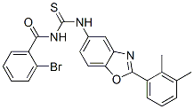 Benzamide, 2-bromo-N-[[[2-(2,3-dimethylphenyl)-5-benzoxazolyl]amino]thioxomethyl]- (9CI) CAS#: 590396-68-2