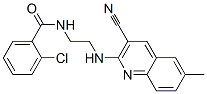 Benzamide, 2-chloro-N-[2-[(3-cyano-6-methyl-2-quinolinyl)amino]ethyl]- (9CI) CAS#: 606105-48-0