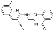 Benzamide, 2-chloro-N-[2-[(3-cyano-8-methyl-2-quinolinyl)amino]ethyl]- (9CI) CAS#: 606105-12-8