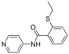 Benzamide, 2-(ethylthio)-N-4-pyridinyl- (9CI) CAS#: 663186-88-7