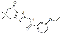 Benzamide, 3-ethoxy-N-(4,5,6,7-tetrahydro-5,5-dimethyl-7-oxo-2-benzothiazolyl)- (9CI) CAS#: 606114-48-1