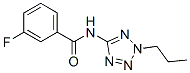 Benzamide, 3-fluoro-N-(2-propyl-2H-tetrazol-5-yl)- (9CI) CAS#: 638146-40-4