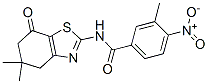 Benzamide, 3-methyl-4-nitro-N-(4,5,6,7-tetrahydro-5,5-dimethyl-7-oxo-2-benzothiazolyl)- (9CI) CAS#: 606922-93-4