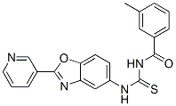 Benzamide, 3-methyl-N-[[[2-(3-pyridinyl)-5-benzoxazolyl]amino]thioxomethyl]- (9CI) CAS#: 590394-57-3