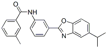 Benzamide, 3-methyl-N-[3-[5-(1-methylethyl)-2-benzoxazolyl]phenyl]- (9CI) CAS#: 590396-29-5