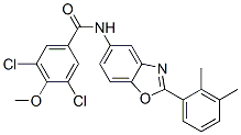 Benzamide, 3,5-dichloro-N-[2-(2,3-dimethylphenyl)-5-benzoxazolyl]-4-methoxy- (9CI) CAS#: 590396-74-0