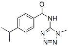 Benzamide, 4-(1-methylethyl)-N-(1-methyl-1H-tetrazol-5-yl)- (9CI) CAS#: 638146-75-5