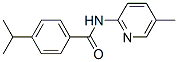 Benzamide, 4-(1-methylethyl)-N-(5-methyl-2-pyridinyl)- (9CI) CAS#: 560078-06-0