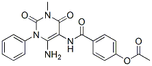 Benzamide, 4-(acetyloxy)-N-(6-amino-1,2,3,4-tetrahydro-3-methyl-2,4-dioxo-1-phenyl-5-pyrimidinyl)- CAS#: 176379-36-5