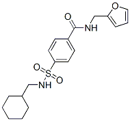 Benzamide, 4-[[(cyclohexylmethyl)amino]sulfonyl]-N-(2-furanylmethyl)- (9CI) CAS#: 606134-88-7