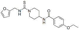 Benzamide, 4-ethoxy-N-[1-[[(2-furanylmethyl)amino]thioxomethyl]-4-piperidinyl]- (9CI) CAS#: 606112-46-3