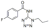 Benzamide, 4-fluoro-N-(1-propyl-1H-tetrazol-5-yl)- (9CI) CAS#: 639048-60-5