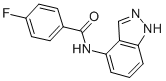 Benzamide, 4-fluoro-N-1H-indazol-4-yl- (9CI) CAS#: 685108-36-5