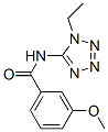 Benzamide, N-(1-ethyl-1H-tetrazol-5-yl)-3-methoxy- (9CI) CAS#: 638146-79-9