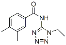 Benzamide, N-(1-ethyl-1H-tetrazol-5-yl)-3,4-dimethyl- (9CI) CAS#: 638146-67-5