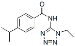Benzamide, N-(1-ethyl-1H-tetrazol-5-yl)-4-(1-methylethyl)- (9CI) CAS#: 638146-73-3