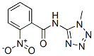 Benzamide, N-(1-methyl-1H-tetrazol-5-yl)-2-nitro- (9CI) CAS#: 638147-41-8