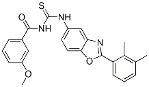Benzamide, N-[[[2-(2,3-dimethylphenyl)-5-benzoxazolyl]amino]thioxomethyl]-3-methoxy- (9CI) CAS#: 590396-67-1