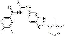 Benzamide, N-[[[2-(2,3-dimethylphenyl)-5-benzoxazolyl]amino]thioxomethyl]-3,4-dimethyl- (9CI) CAS#: 590396-69-3