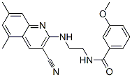 Benzamide, N-[2-[(3-cyano-5,7-dimethyl-2-quinolinyl)amino]ethyl]-3-methoxy- (9CI) CAS#: 606101-83-1