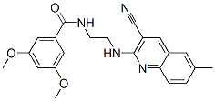 Benzamide, N-[2-[(3-cyano-6-methyl-2-quinolinyl)amino]ethyl]-3,5-dimethoxy- (9CI) CAS#: 606105-52-6