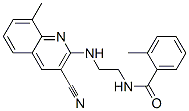 Benzamide, N-[2-[(3-cyano-8-methyl-2-quinolinyl)amino]ethyl]-2-methyl- (9CI) CAS#: 606105-10-6
