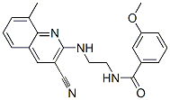 Benzamide, N-[2-[(3-cyano-8-methyl-2-quinolinyl)amino]ethyl]-3-methoxy- (9CI) CAS#: 606104-84-1