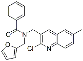 Benzamide, N-[(2-chloro-6-methyl-3-quinolinyl)methyl]-N-(2-furanylmethyl)- (9CI) CAS#: 604781-18-2
